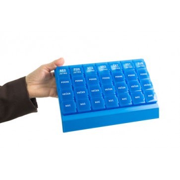 Jumbo tjedni organizator lijekova na engleskom jeziku