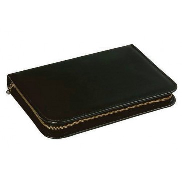 Bollmann etui za 12 instrumenta do 16cm, crna koža