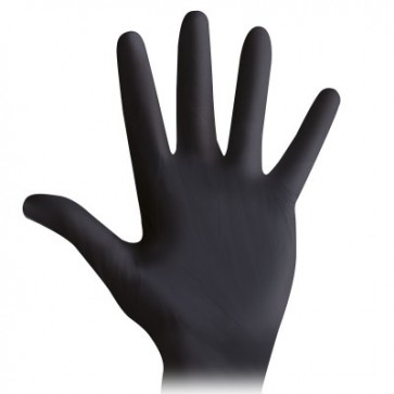 Nitrilne rukavice bez pudera - 100 komada | Biosoft BLACK