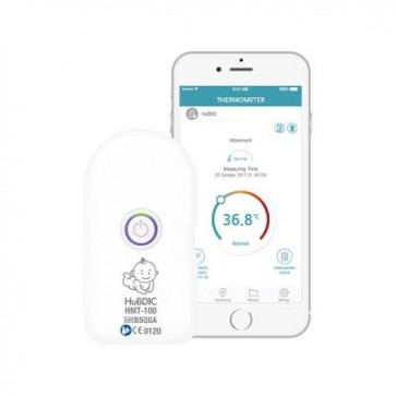 HuBDIC Bluetooth bežični uređaj za mjerenje temperature i disanja