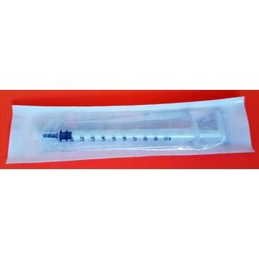 Šprica | sterilna | jednokratna | trodjelna | centralni luer | 1 ml | pakiranje 100 komada