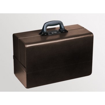 Bollmann kofer za liječnika "Concertina", 43x21x32cm, umj. koža, smeđa