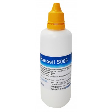 Sanosil S003 sredstvo za dezinfekciju površina i ruku | pakiranje 100 ml