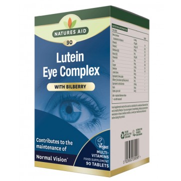 Natures Aid Lutein kompleks za zdrave oči Kvantum tim
