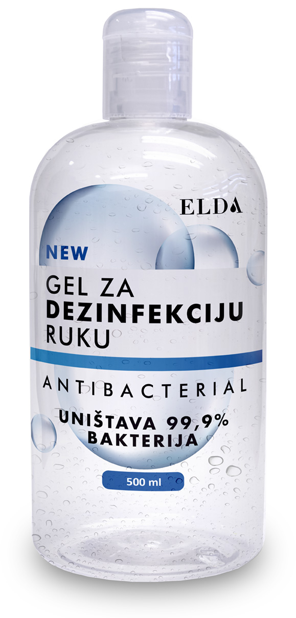 Gel za dezinfekciju ruku - pakovanje 500 ml